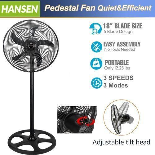 18" Pedestal Fan