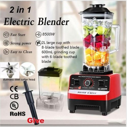 Silver Crest 2 Jar 2L Heavy Duty Silvercrest Blender