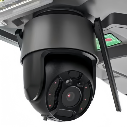 300W Outdoor Camera with flood light