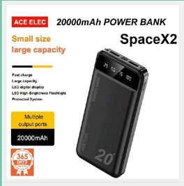 20,000mah with lights